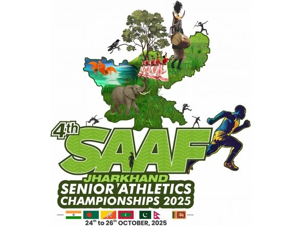 Sports News | Jharkhand Unveils Logo, Mascot, Anthem for SAAF Senior Championships