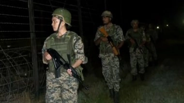 India News | J-K: BSF on High Alert at International Border Ahead of Deepawali