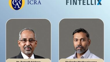 Business News | Fintellix Joins ICRA: Strategic Acquisition to Strengthen RegTech & Data Analytics Offerings