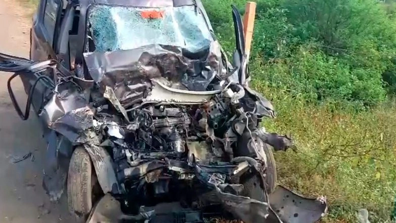 India News | Three Killed in Car Accident in MP's Ujjain