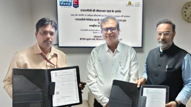Business News | Gurudev Sri Sri Ravi Shankar's AOL-SSRDP Partners with NHPC to Launch Integrated Border Area Development Centre in Jammu