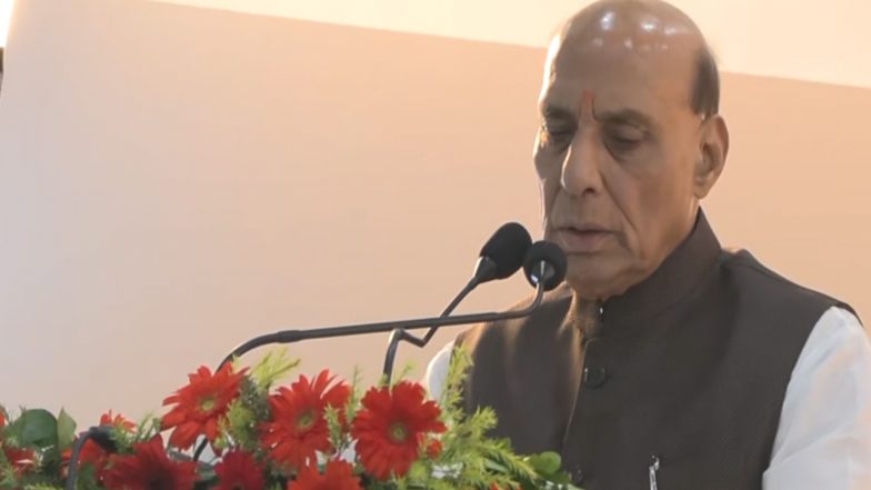 India News | BrahMos Project Symbolises Country's Growing Confidence, Strength: Rajnath Singh in Lucknow