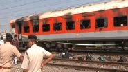 India News | Passengers Were Rescued: Official After Fire Broke out on Amritsar-Saharsa Express Coach in Punjab's Sirhind