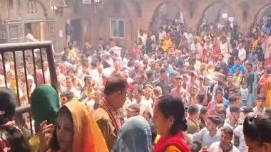 India News | Uttar Pradesh: Banke Bihari's Treasury to Be Opened After 54 Years on Dhanteras Festival  Today in Mathura