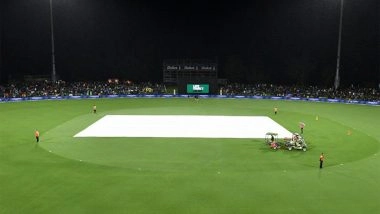 Sports News | Persistent Rain in Christchurch Washes out England's First T20I Against New Zealand