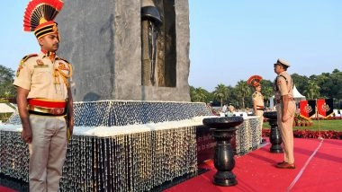 India News | Rajnath Singh to Lay Wreath at National Police Memorial on Police Commemoration Day