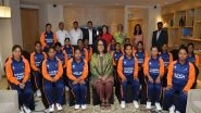 Sports News | Indian Women's Cricket Team for the Blind Meets Sri Lankan Prime Minister