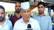 India News | Congress Leader Harish Rawat Escapes Unhurt in Road Accident Near Meerut