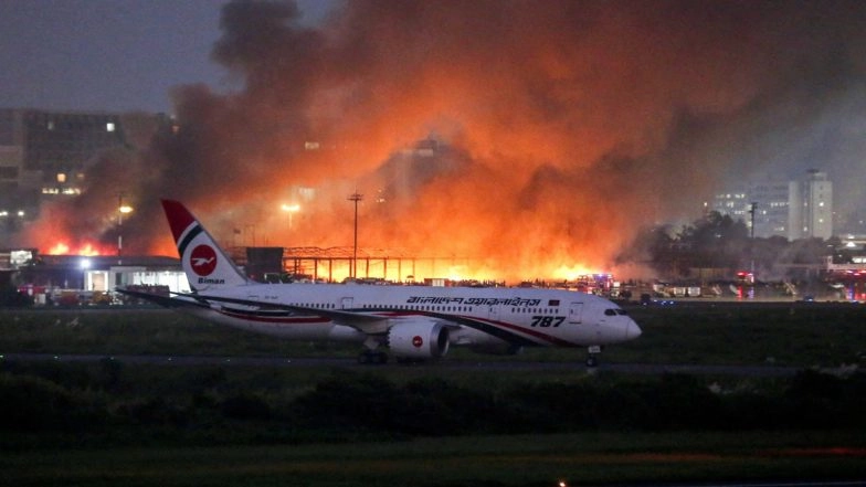 World News | Bangladesh Airport Fire Under Control, Flight Operations Resume