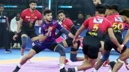 Sports News | PKL 12: Alireza's Super 10 Confirms Bengaluru Bulls' Top Eight Spot After Dismantling Dabang Delhi