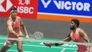 Sports News | Satwik-Chirag's Denmark Open Run Ends After Semi-final Loss to Japan's Hoki-Kobayashi