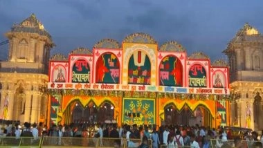 India News | Uttar Pradesh: Devotees Flock to Shri Ram Janmabhoomi Temple for Diwali Celebrations