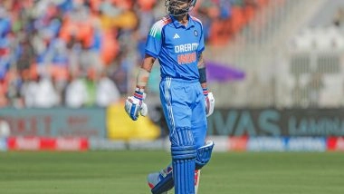 Sports News | Virat Kohli Dismissed for Duck on ODI Comeback as India Reduced to 37/3