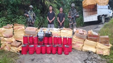 India News | Assam Rifles Recovers War-like Stores from Mizoram's Champhai
