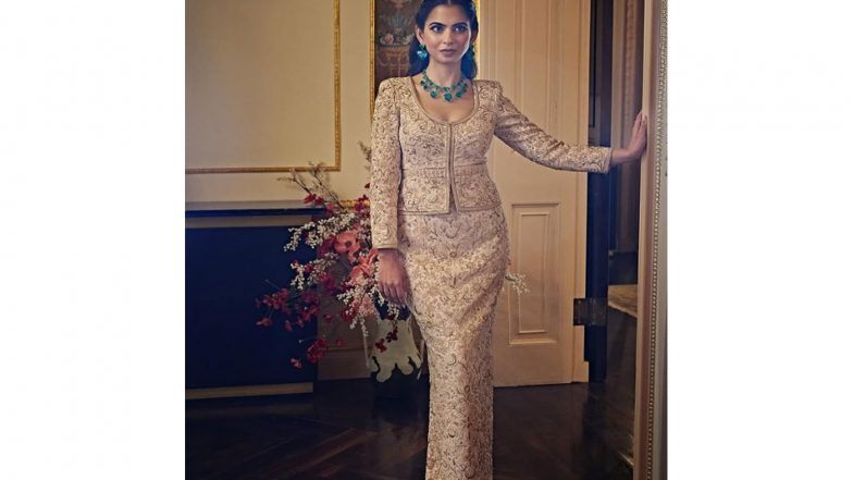 Entertainment News | Isha Ambani Dazzles in Pink Zardozi Outfit with Jewellery from Her Mother Nita Ambani's Collection at British Museum Ball