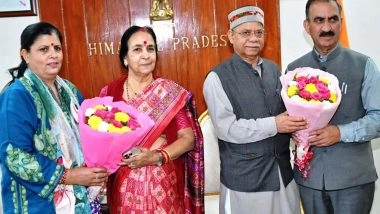 India News | Himachal Pradesh Governor, CM Sukhu, Dy CM Agnihotri Extend Diwali Greetings to People