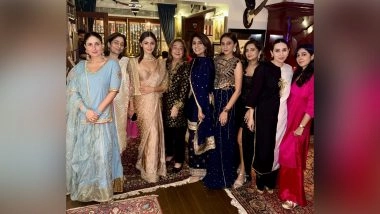 Entertainment News | Neetu Kapoor's Pre-Diwali Bash Turns into 'fam-jam' Affair; Alia Bhatt, Kareena Kapoor, Kasima Kapoor and Others Join in