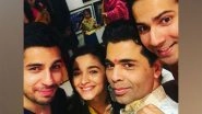 Entertainment News | Sidharth, Varun, Alia Celebrate 13 Years of 'Student of the Year'