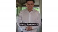 World News | Singapore PM Lawrence Wong Wishes Citizens a 'bright and Meaningful' Deepavali, Shares Festive Video Highlighting Traditions