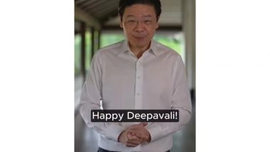 World News | Singapore PM Lawrence Wong Wishes Citizens a 'bright and Meaningful' Deepavali, Shares Festive Video Highlighting Traditions