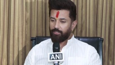 India News | Shows Incapability of Tejashwi Yadav: Chirag Paswan on JMM Contesting Elections Alone in Bihar Polls