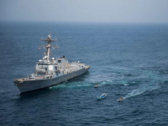World News | 23 Indians Rescued After Fire on LPG Tanker off Yemen Coast