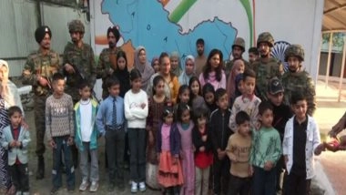 India News | Indian Army Families Celebrate Diwali with Children in LoC Tangdhar; Children Appreciate Army's Role in Computer Education