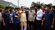 India News | Uttarakhand CM Dhami Meets Disaster-affected Residents of Majhara Village in Sahastradhara