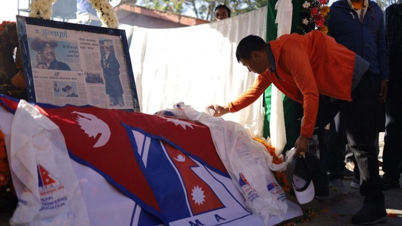 World News | Nepal Bids Farewell to Kancha Sherpa, the Last Living Member of Everest's 1953 Expedition with State Honor