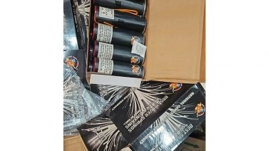 India News | 'Operation Fire Trail': DRI Seizes Firecrackers Worth Rs 4.82 Cr at Nhava Sheva Port in Navi Mumbai