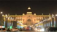 India News | Rajasthan: Jaipur Government Buildings Dazzle with Lights on Diwali