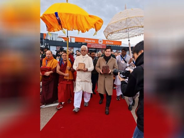 World News | Nearly 1 Lakh People Visited Exposition of Holy Relics of Lord Buddha in Russia's Kalmykia