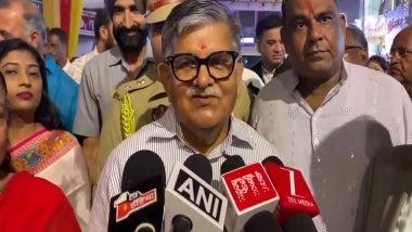 India News | Punjab Governor Gulab Chand Kataria Visits Udaipur Market During Diwali, Praises People's Efforts