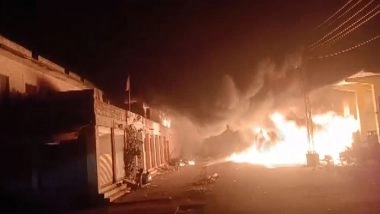 India News | Haryana: Fire Breaks out at Warehouse in Rathiwas Village