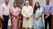 India News | Delhi CM Rekha Gupta Meets PM Modi, Shares Diwali Greetings