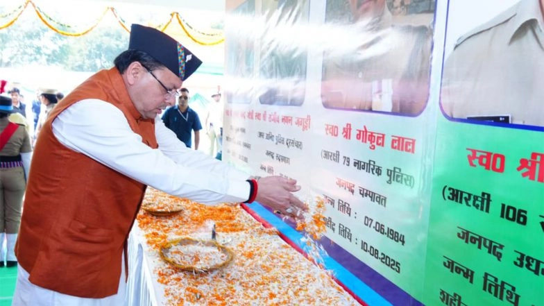 India News | Uttarakhand CM Dhami Announces Major Welfare, Modernisation Initiatives for Police Force