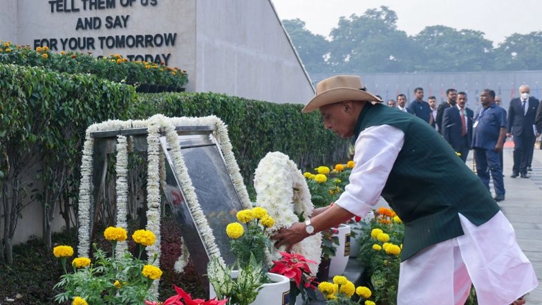 India News | Rajnath Singh Calls for Optimal Utilisation of National Resources, Better Coordination Among Security Agencies to Strengthen Security