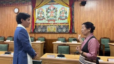 World News | Tibetan Leader Highlights Chinese Rights Abuses in Meeting with Japanese Lawmaker