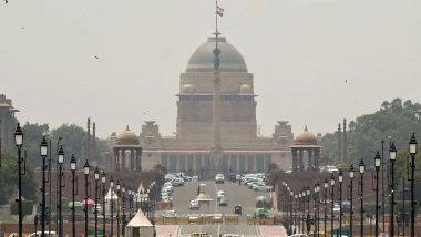 Rashtrapati Bhawan Fire: Minor Blaze Erupts in Narmada Apartments at Rashtrapati Bhawan Complex, Flames Brought Under Control
