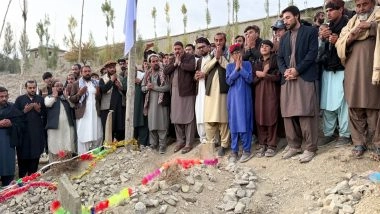 Sports News | ACB Chairman Ahsraf, International Players Visit Paktika to Meet Families of Deceased in Pakistan Airstrike, Offer Prayers for Cricketers Killed