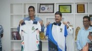 Sports News | Official Jersey of 4th South Asian (SAAF) Athletics Championship 2025 Unveiled in Ranchi
