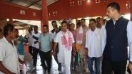 India News | Assam CM Visits Lakshmipur Village in Baksa; Assures Support to Injured, Announces Development Grants for Temples
