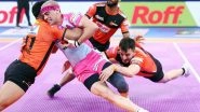 Sports News | Ajit Chouhan Stars as U Mumba Edge Jaipur Pink Panthers 37-36, Move Up to 4th Place