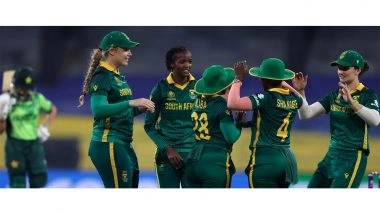 Sports News | ICC Women's WC: Kapp's All-round Show Shines as SA Keep Pakistan Winless in Rain-curtailed Clash