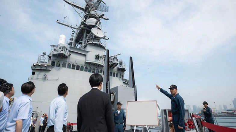 World News | Taiwan Detects 2 Chinese Aircraft, 4 Vessels, 1 Ship Around Its Territory