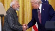 World News | 'May Our Great Democracies Continue to Illuminate the World with Hope': PM Modi Thanks US President Trump for Diwali Greetings