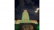 World News | Los Angeles City Hall Illuminated for First Time to Celebrate Diwali, Honouring Indo-American Community
