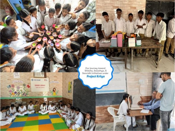 Business News | Kimbal's Diwali of Empowerment: Lighting the Path for Many Towards Siksha Swasthya and Samriddhi