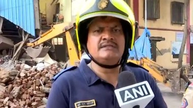 India News | Portion of Building Collapses in Mumbai's Madanpura, Rescue Op Underway