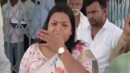 India News | RJD's Shweta Suman Claims Her Candidature Cancelled from Mohania Assembly Constituency, Breaks Down in Tears
